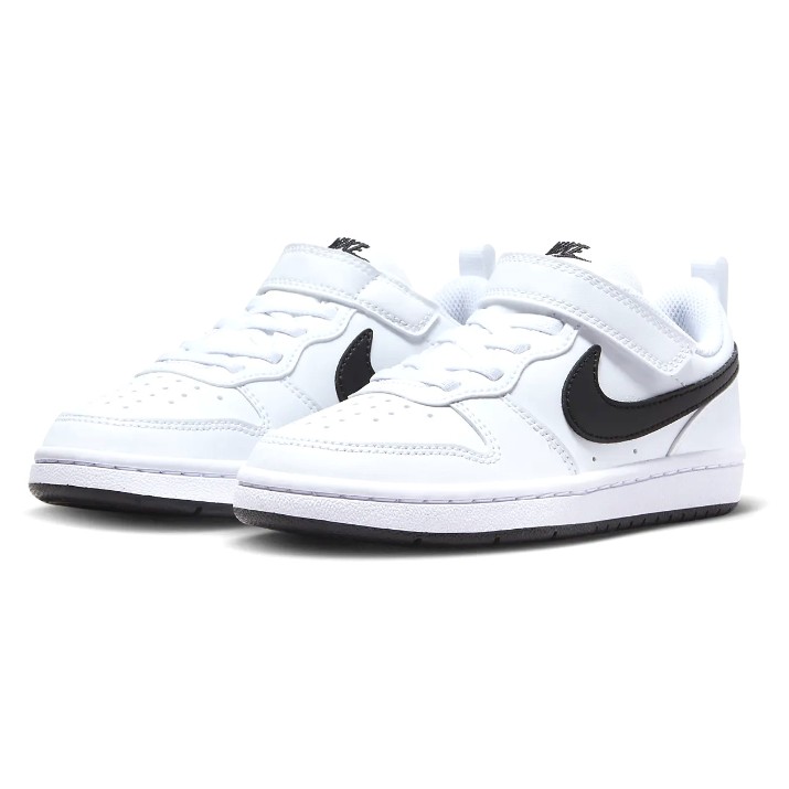 Ghete pentru copii Nike Court Borough Low Recraft (Ps) White/Black, s.35