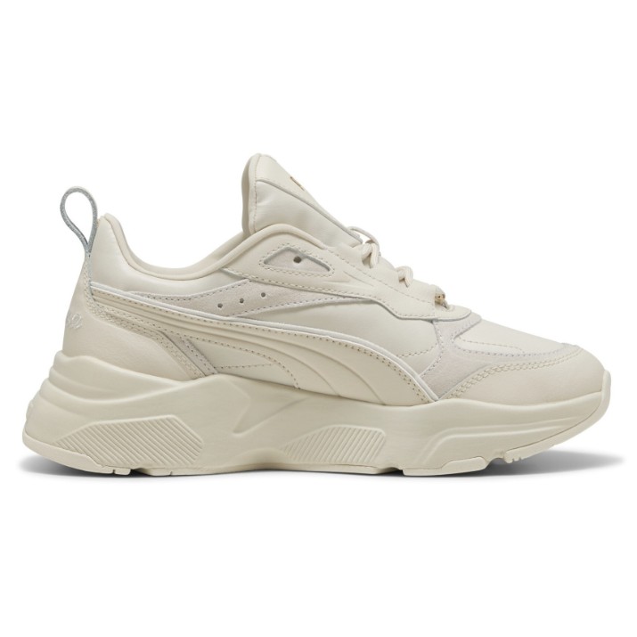 Кроссовки женские Puma Cassia Lux Alpine Snow/Frosted Ivory/Puma Gold, s.37