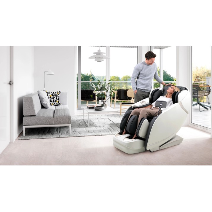 Массажное кресло Casada Skyliner II White/Grey
