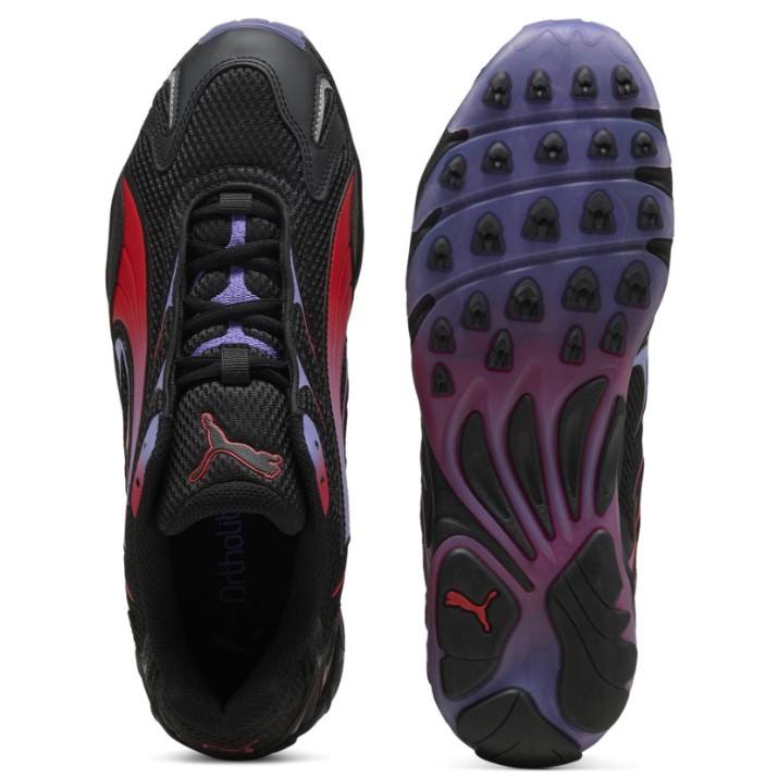 Adidași pentru copii Puma Inhale Puma Black/Red, s.39