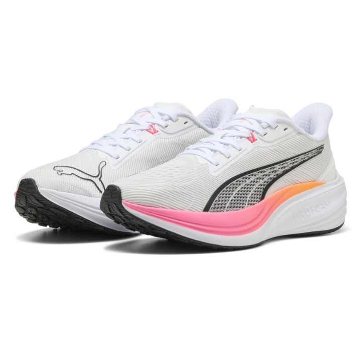 Кроссовки женские Puma Darter Pro Puma White/Sun Struck/Heat Fire, s.36