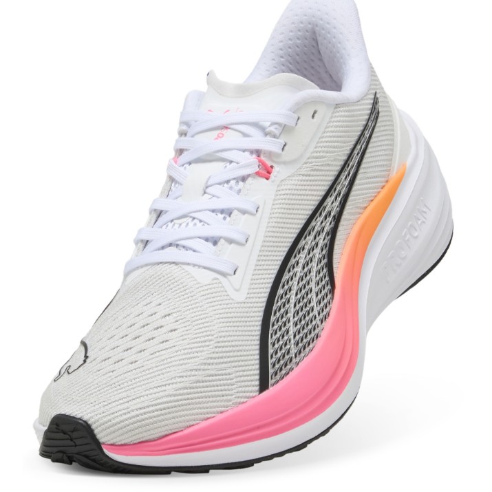 Кроссовки женские Puma Darter Pro Puma White/Sun Struck/Heat Fire, s.38