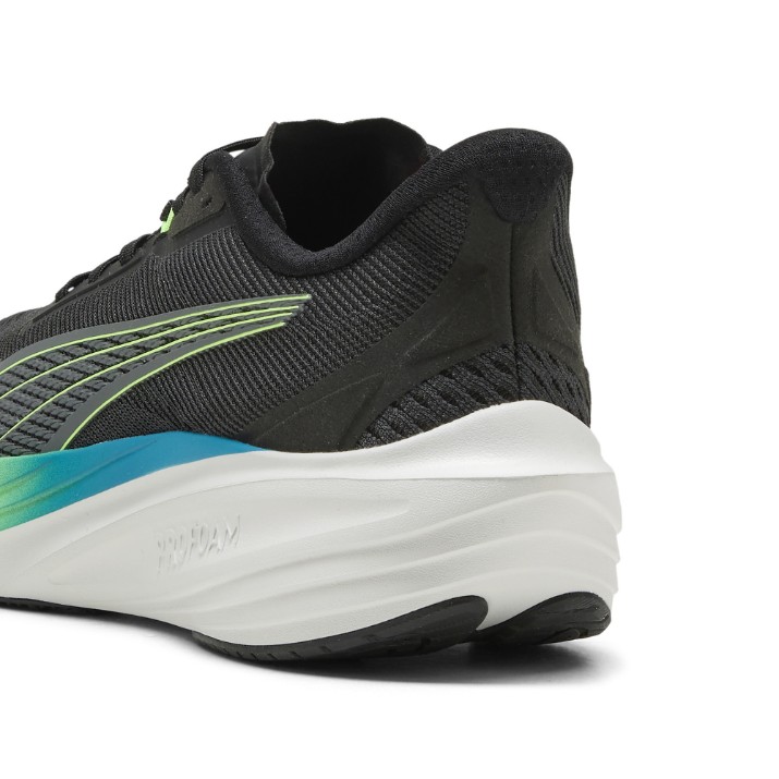 Кроссовки мужские Puma Darter Pro Puma Black/Green Glare/Tropical Blue, s.42