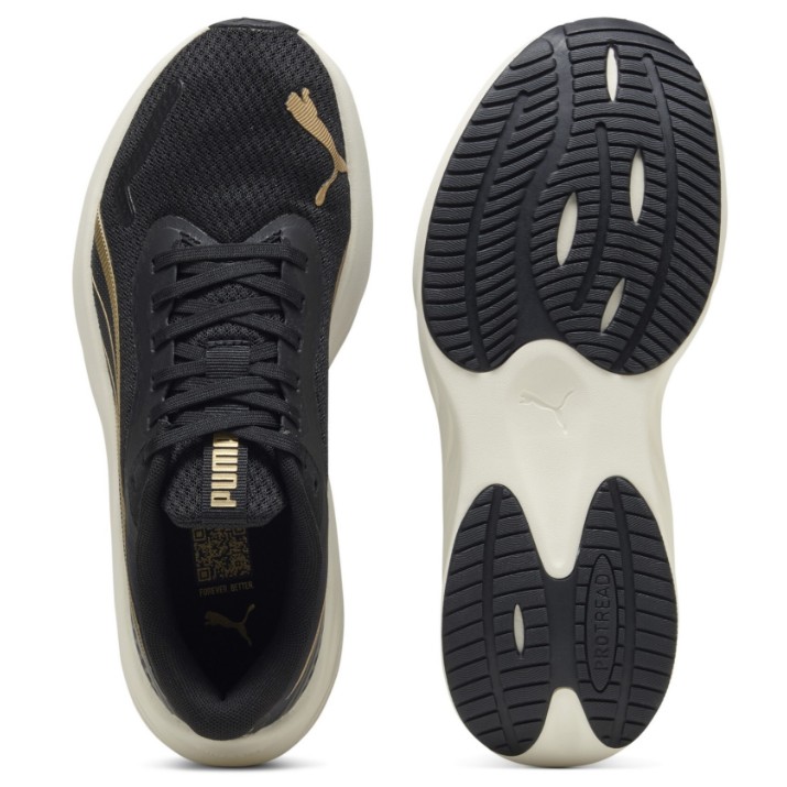 Adidași pentru dame Puma Pounce Lite Puma Gold/Black, s.37