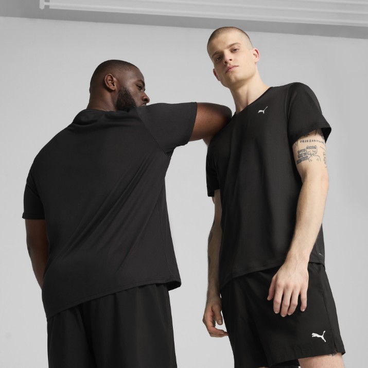 Мужская футболка Puma M Tad Essentials Left Chest Logo Tee Puma Black, s.XXL