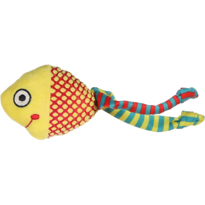 Игрушка для кошек Flamingo Raibo Fish Yellow (561461)