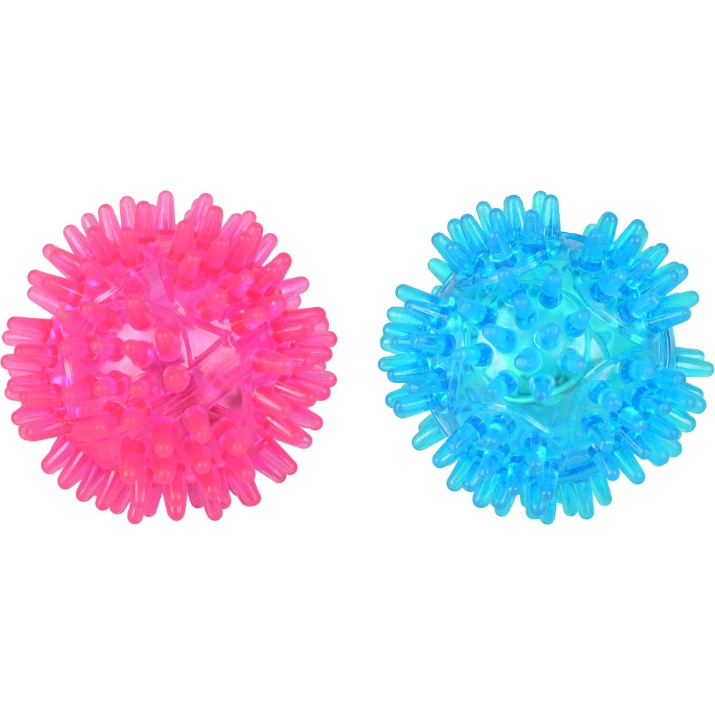 Jucărie pentru pisici Flamingo Valda Ball Blue & Pink (560813)