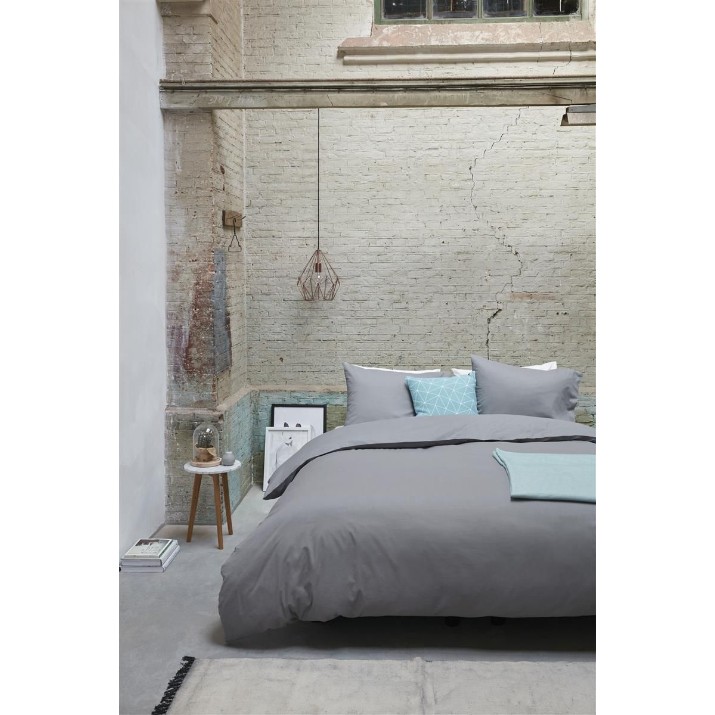 Lenjerie de pat Beddinghouse Care Organic Basic Grey 140x200/220cm (219586)