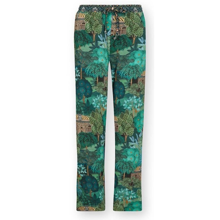 Pantaloni de damă Pip Studio Belin Jardin de Noche Blue L (51.600.340)