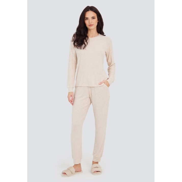 Пижама Ajoure TK23639 Beige, s.M