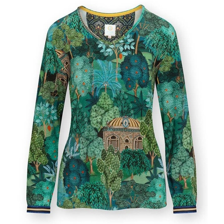 Cămașă damă Pip Studio Trice Jardin de Noche Blue XL (51.511.685)