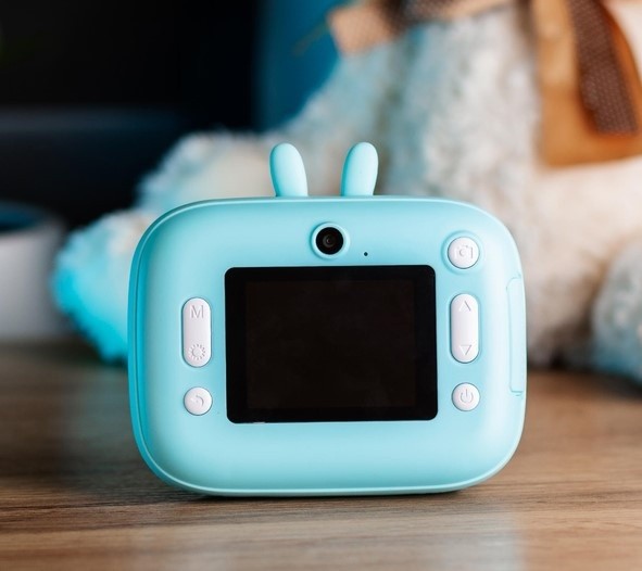Camera foto pentru copii 4Play Bunny Mint