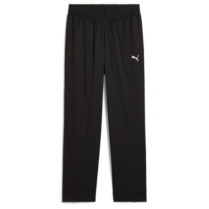 Pantaloni spotivi pentru bărbați Puma Essentials Logo Woven Pants Open Hem Puma Black, s.M