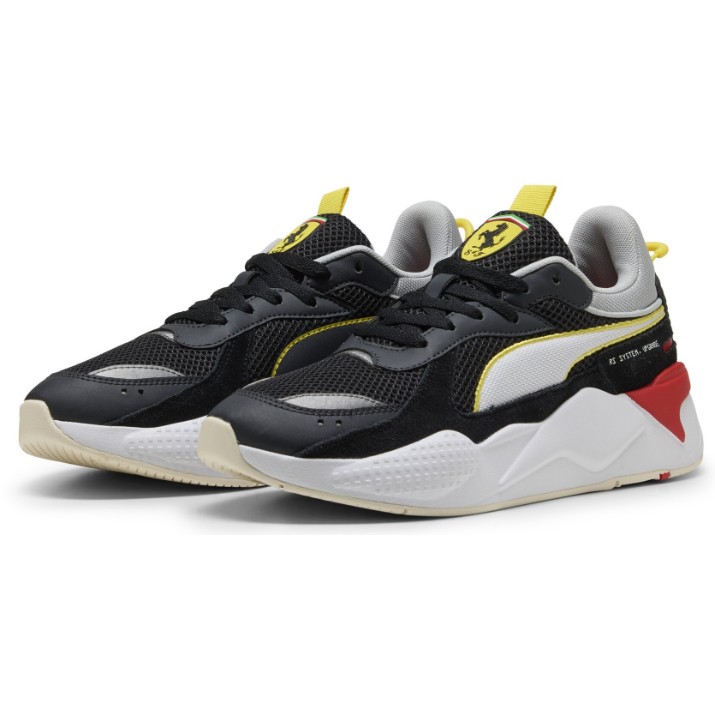 Кроссовки мужские Puma Ferrari Rs-X Puma Black/Flat Dark Gray, s.42