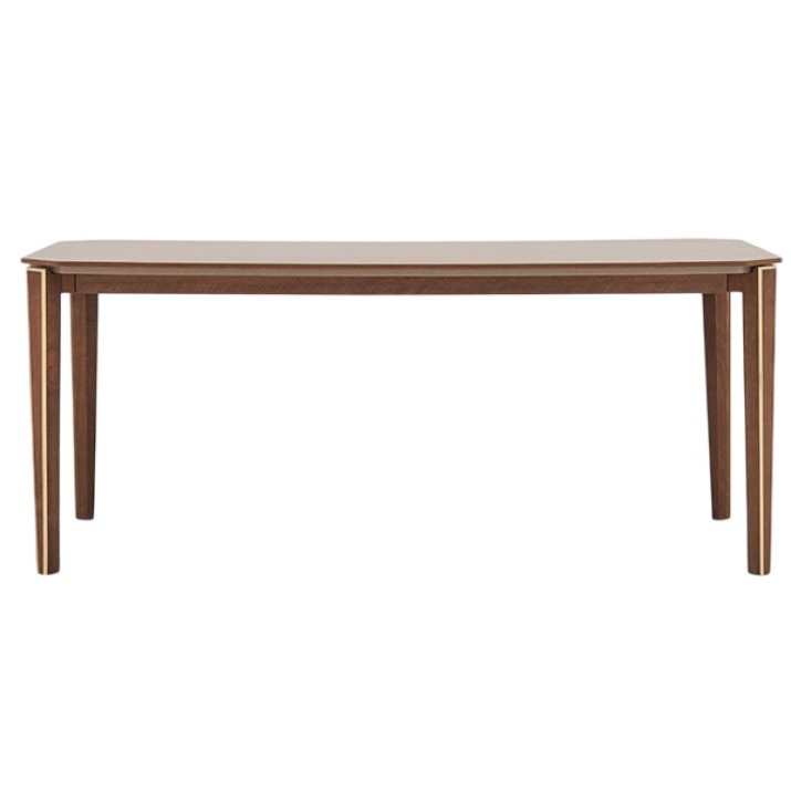 Masă pentru bucătărie Dogtas Likya 3200385418 Walnut/Gold