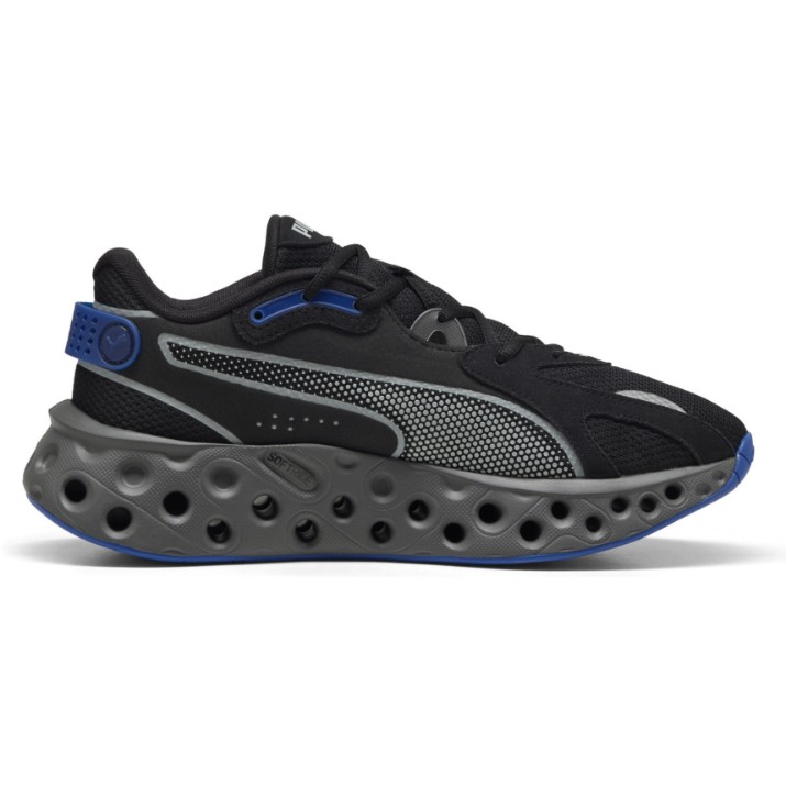 Adidași pentru bărbați Puma Softride Frequence Puma Black/Vivid Blue/Cool Dark Gray, s.40