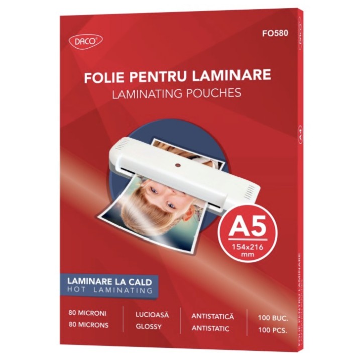 Пленка для ламинирования Daco A5 100pcs FO580