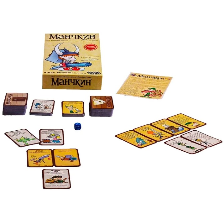 Joc educativ de masa Hobby World Манчкин (1031)