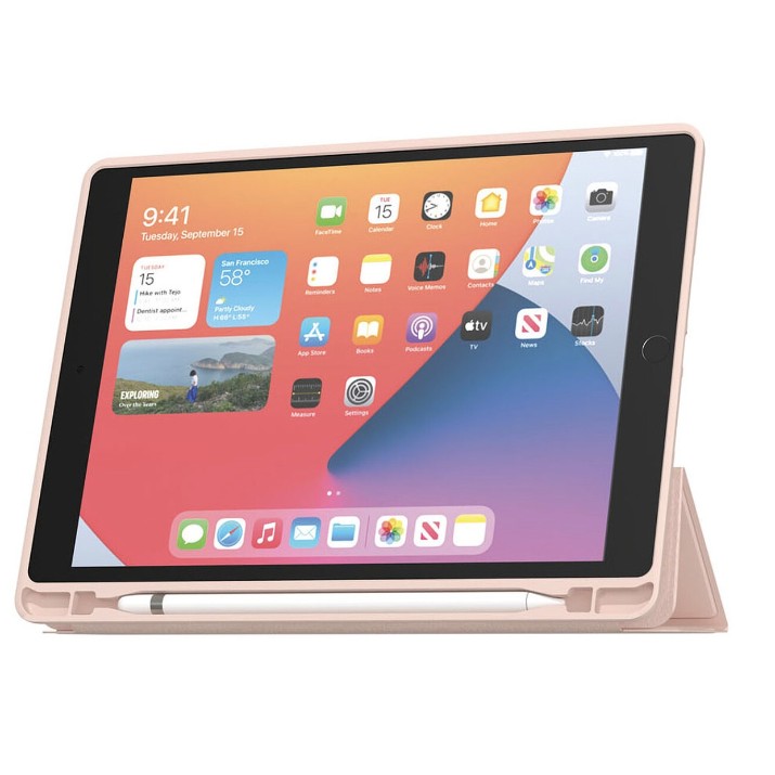 Husa pentru tableta MW Folio Slim Skin iPad Pro 11 2024-M4 Pink (MW-300111)