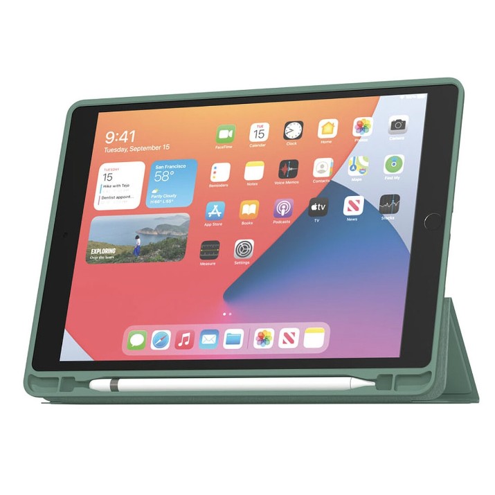 Husa pentru tableta MW Folio Slim Skin iPad Pro 11 2024-M4 Green (MW-300112)
