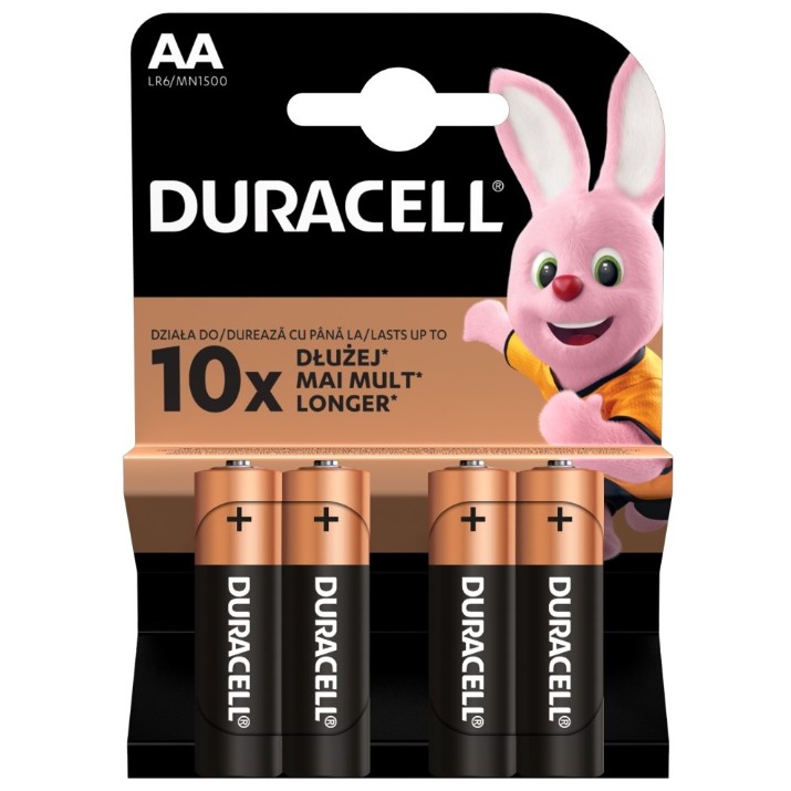 Set baterii Duracell AA MN1500 4pcs