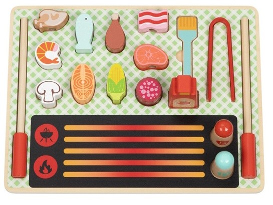 Набор посуды для кукол Tooky Toy Grill Play Set (TJ454)
