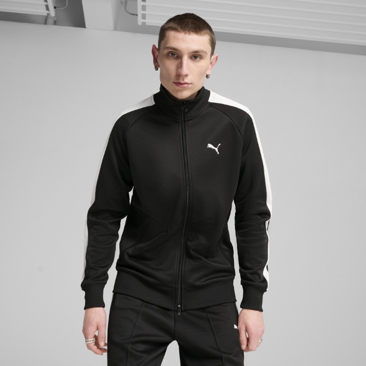 Мужская олимпийка Puma T7 Always On Track Jacket Dk Puma Black, s.S