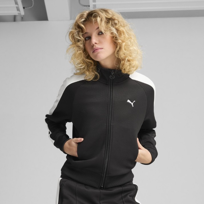 Jachetă damă Puma T7 Always On Track Jacket Puma Black, s.XL