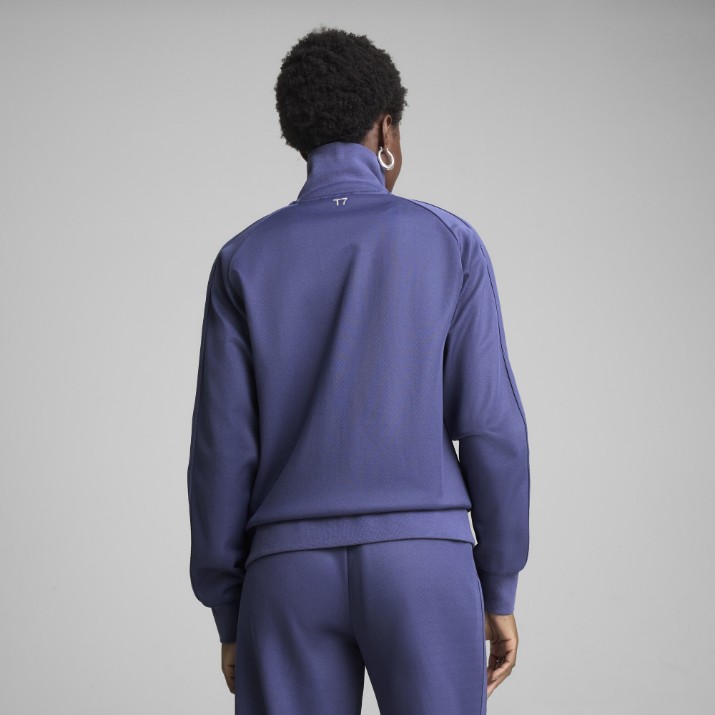 Jachetă damă Puma T7 Track Jacket W Blue Crystal, s.L