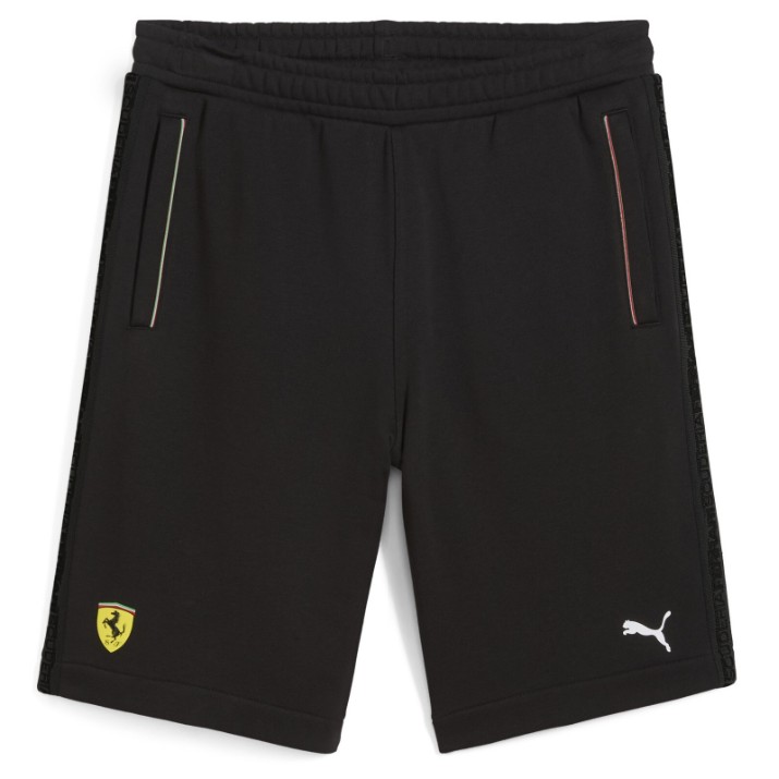 Pantaloni scurți pentru bărbați Puma Ferrari Race Sweatshorts Puma Black, s.XXL
