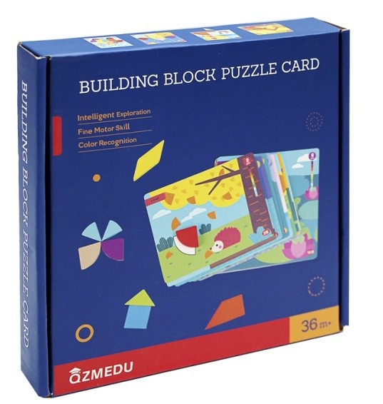 Puzzle New World Building Block Puzzle Card (QZM-1083)