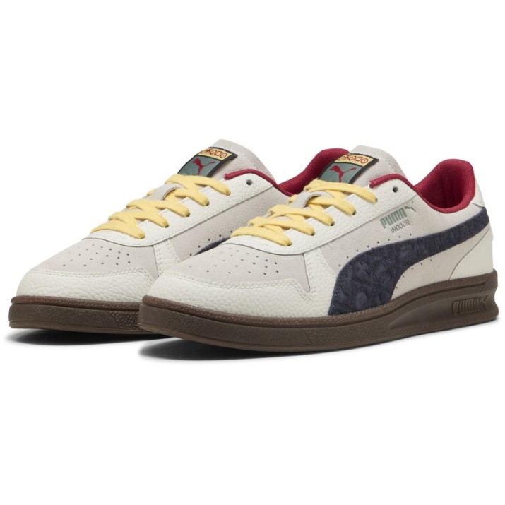 Кеды мужские Puma Indoor Road To Unity Warm White/Puma Black/Gum, s.44