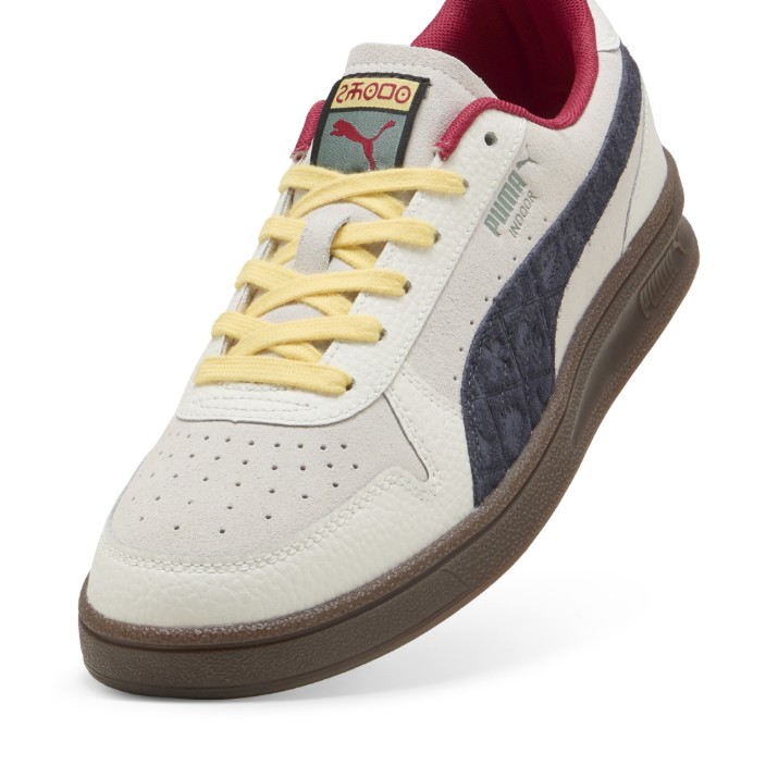 Кеды мужские Puma Indoor Road To Unity Warm White/Puma Black/Gum, s.44