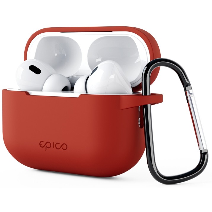 Husă pentru căști Epico Silicone Outdoor Cover Airpods Pro 2 Red