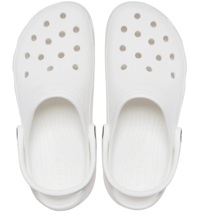 Sabot pentru dame Crocs Classic Platform Clog W White, s.37-38