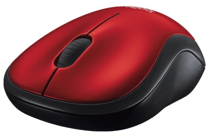 Mouse Logitech M185 Red