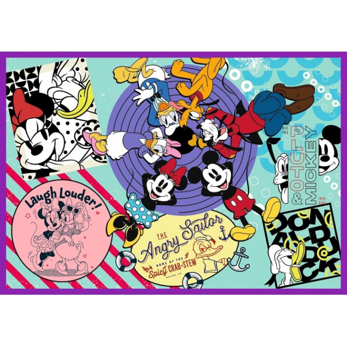 Пазл Trefl 4x250 A Series of Mickey Mouse Adventures (13308)