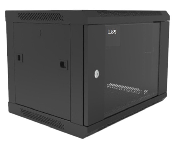 Dulap rack Lanitron WS3-6615 Black