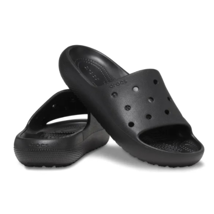 Шлёпанцы женские Crocs Classic Slide V2 Black, s.38-39
