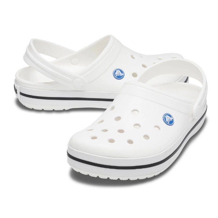 Женские сабо Crocs Crocband White, s.36-37