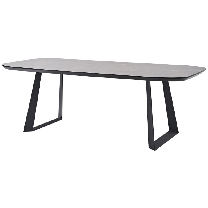 Обеденный стол Dogtas Lago 3200395279 Grey/Imitation Brown Marble