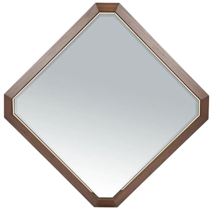 Зеркало Dogtas Logan 3200376486 Walnut/Gold