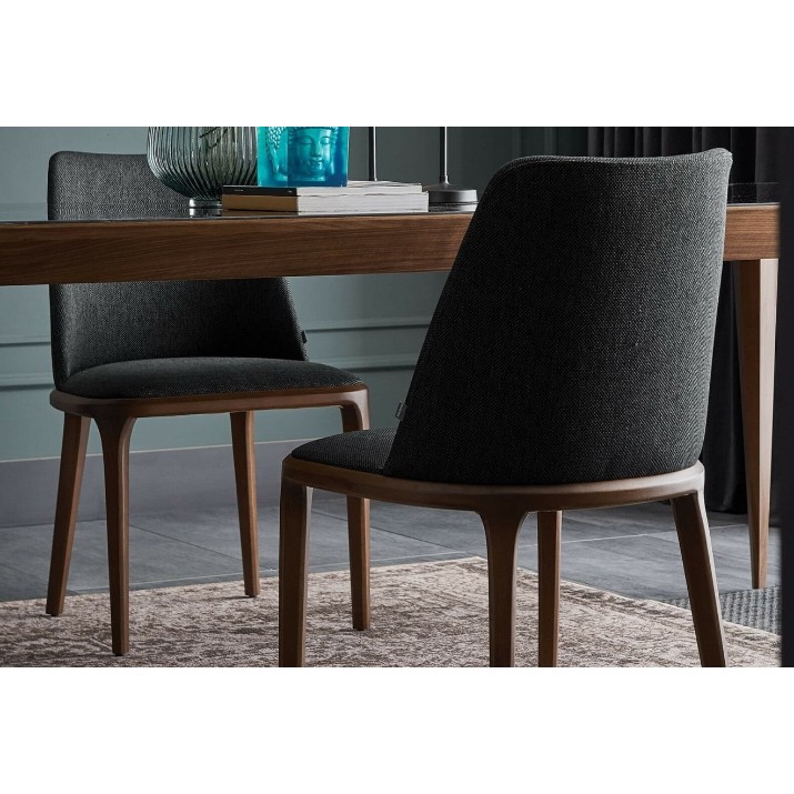 Masă pentru bucătărie Dogtas Logan 3200378943/3200378941 Black/Walnut