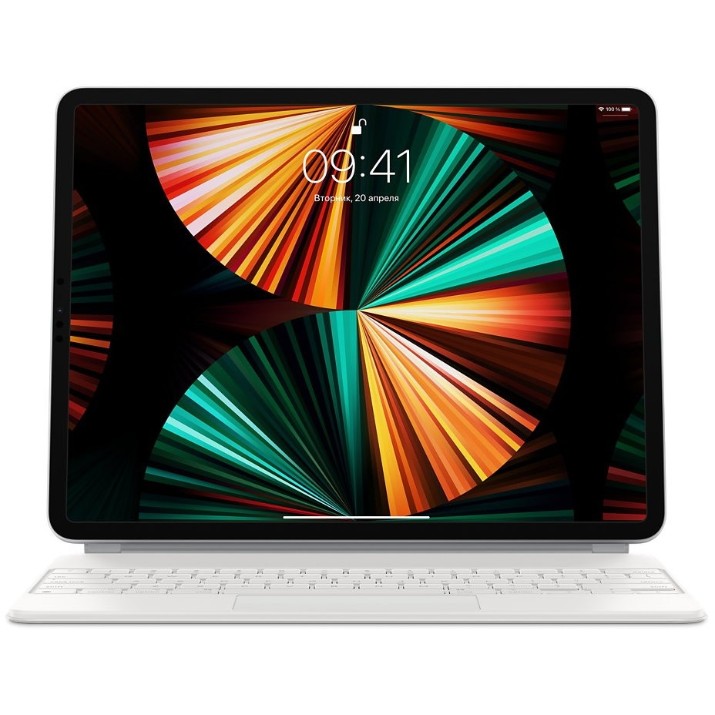 Tastatură Apple Magic Keyboard for iPad Pro 12.9 RU White (MJQL3RS/A)