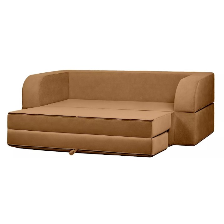 Бескаркасный диван Edka Terra 3in1 180x200x30 M42 Light Brown