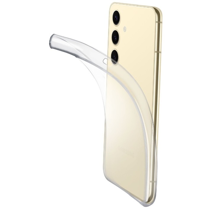 Husa de protecție CellularLine Samsung Galaxy S25+ Fine Case Transparent