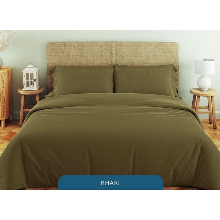 Lenjerie de pat Relaxe Home Soft Dreams Khaki 200x220 (021673)