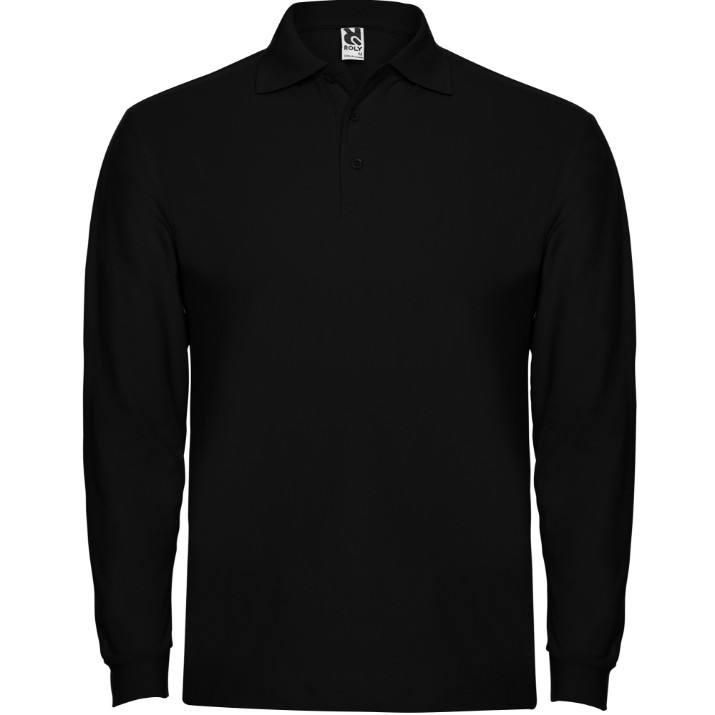 Мужской лонгслив Roly Estrella 6635 Black, s.XXL