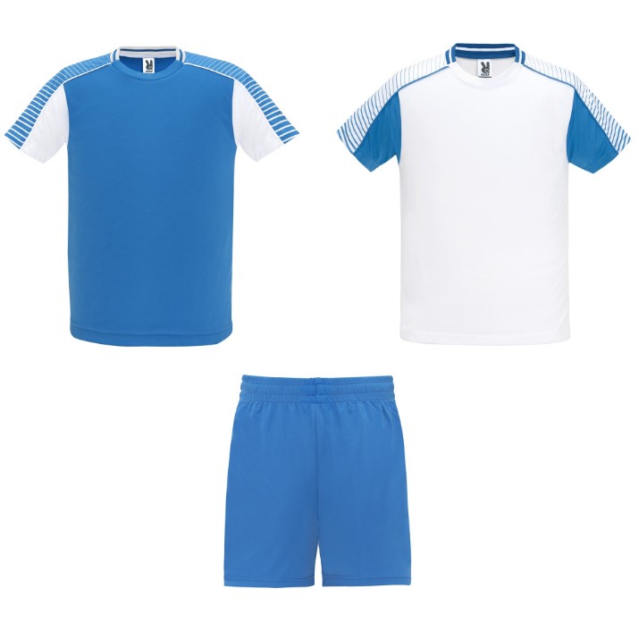 Мужской спортивный костюм Roly Juve 0525 White/Royal Blue, s.XXL