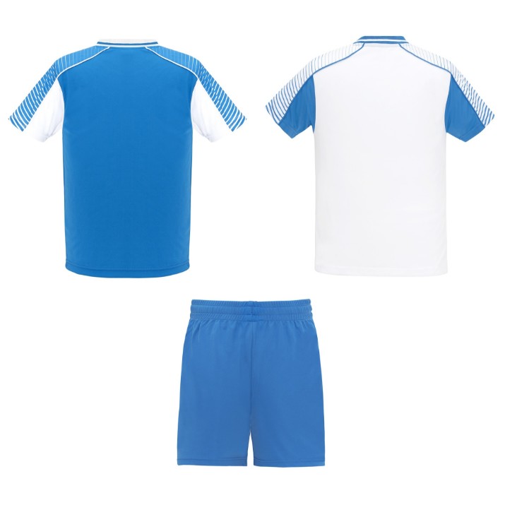 Мужской спортивный костюм Roly Juve 0525 White/Royal Blue, s.XXL